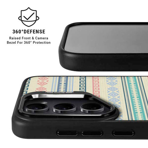 Summer Pattern Galaxy S25 Kickstand Case
